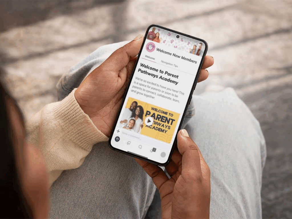 Parent using PPA resources to build healthy tech habits for tweens